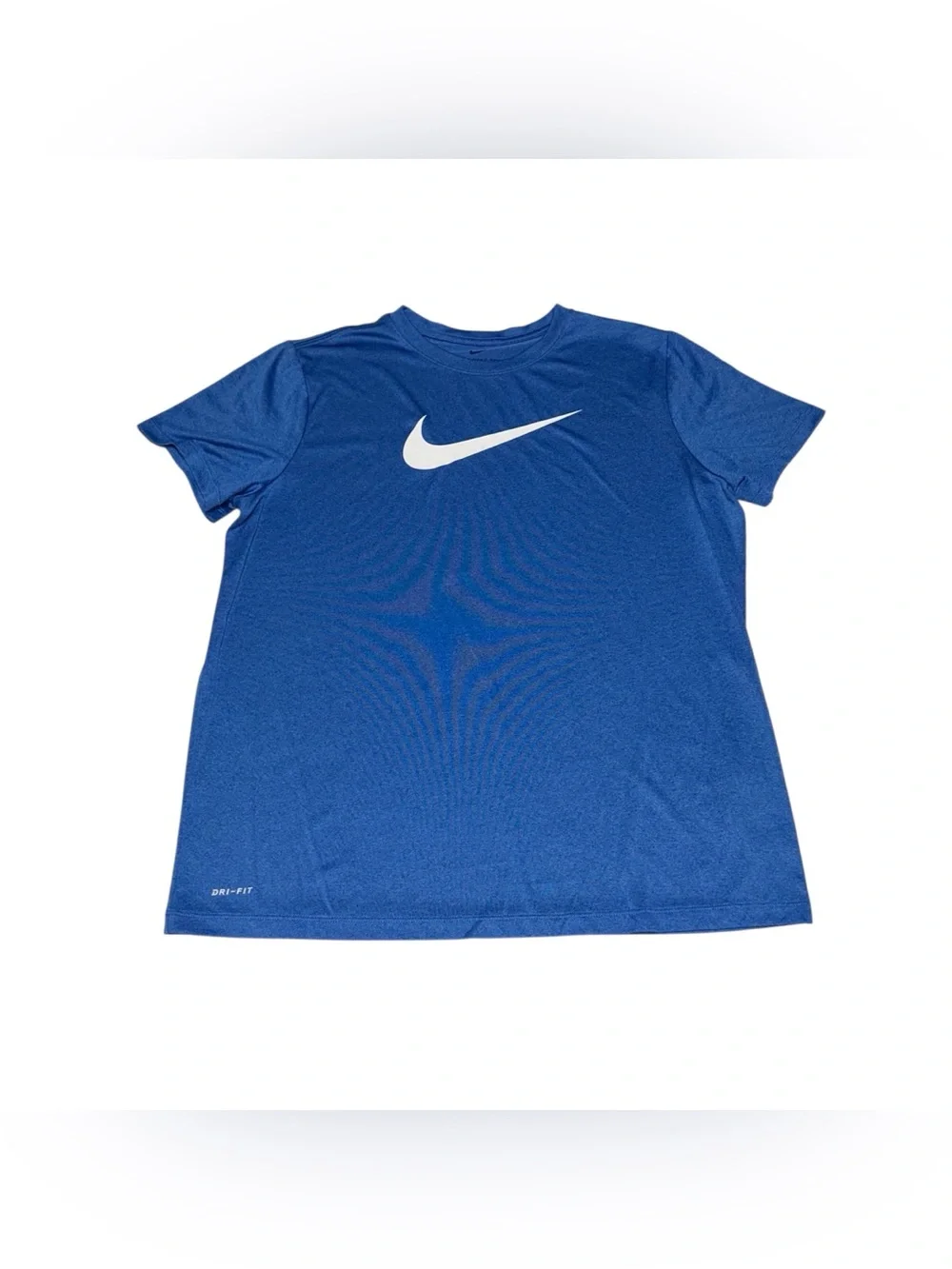 Nike The Nike Tee T-Shirt Dri Fit Short Sleeve Blue Boy’s Youth Size XL Swoosh